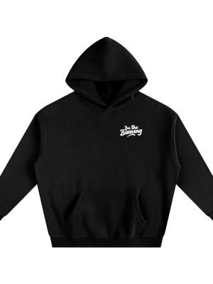 34886049e1f74175bc7aa7e86ce23a89.jpg Blessings Black Oversize Fleeced Hoodie