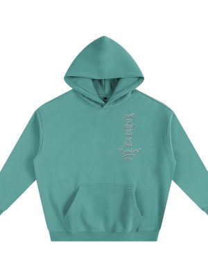 8639fd8ac5c94564bbed2626d35abb0d.jpg God is Bigger Oversize Fleeced Hoodie Green