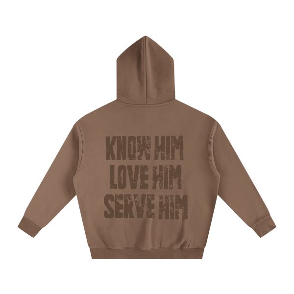 8a923b9b152c434cbff17956758562d5.jpg Know Him Oversize Coffee Fleeced Hoodie
