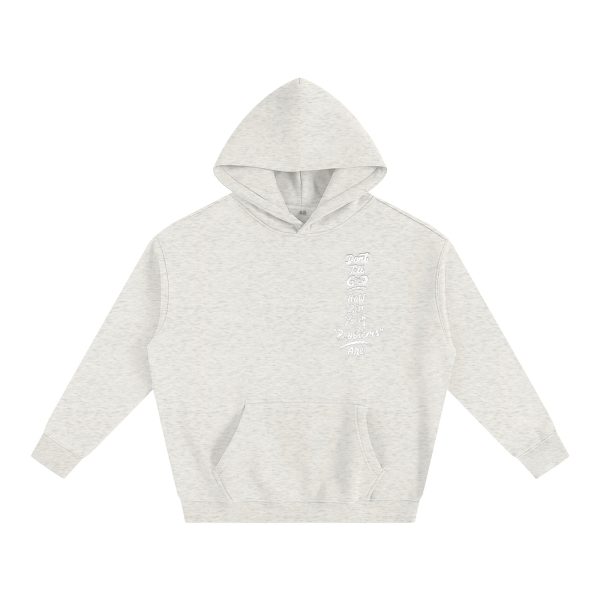 bc8dac7500ac49c98ce78a3fe387171d.jpg God is Bigger Oversize Fleeced Hoodie Heather Grey